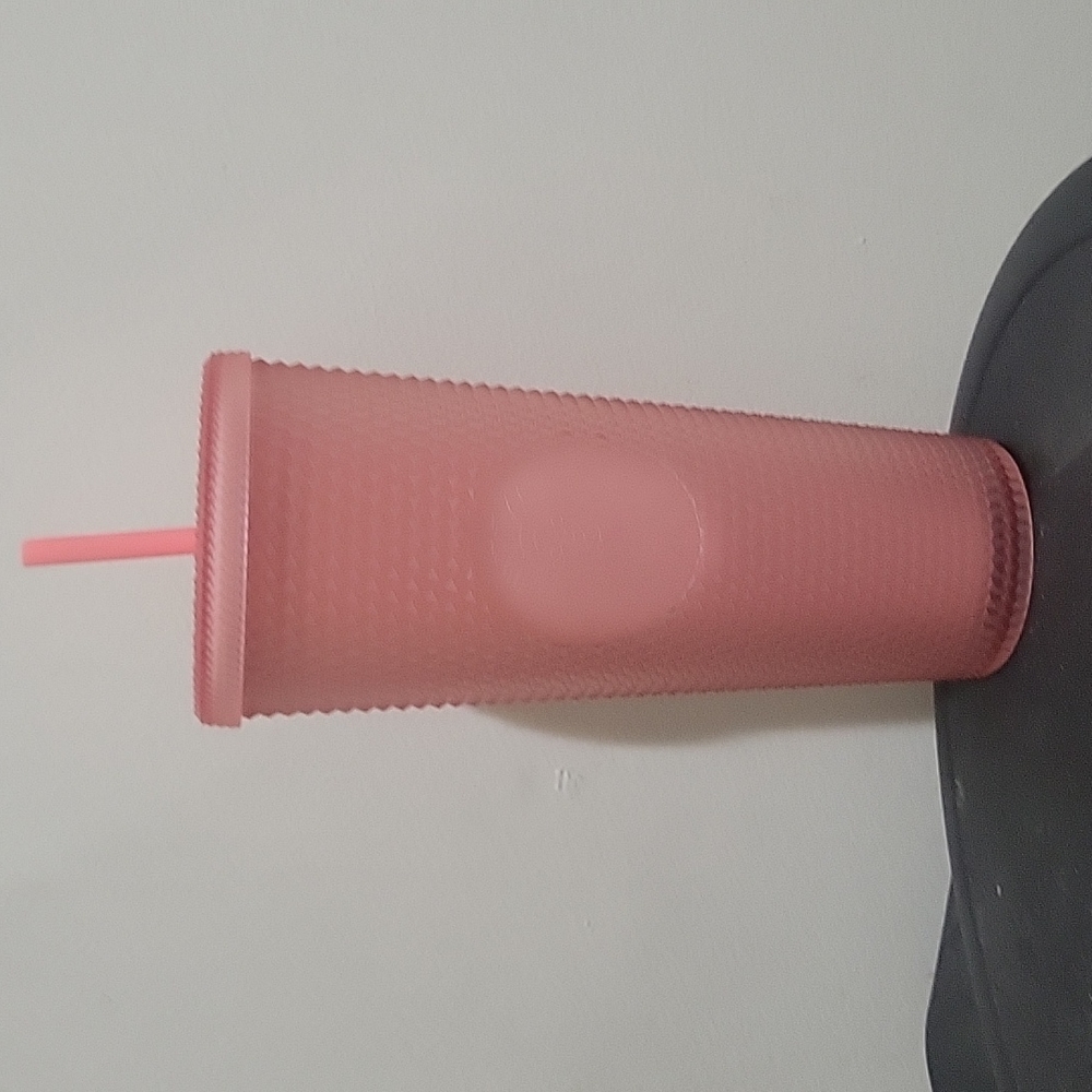 2022 Venti Starbucks iced tumbler. Light pink.
